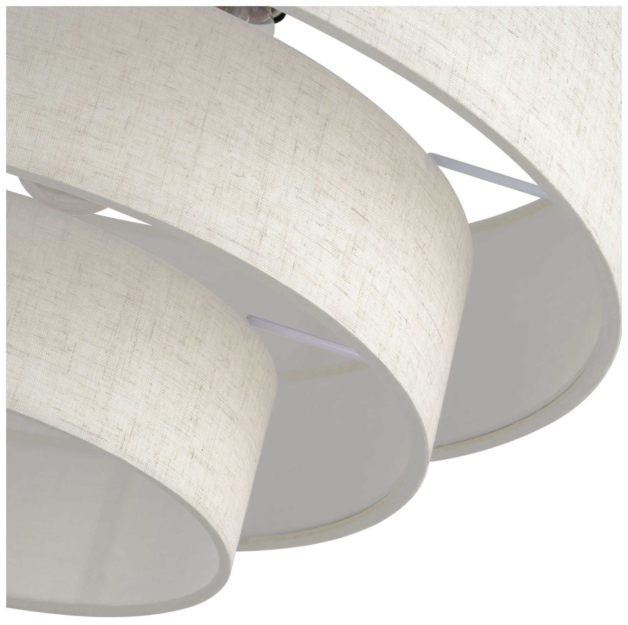 Manorwood 5 Light Antique Brass Extra Large Semi-Flush