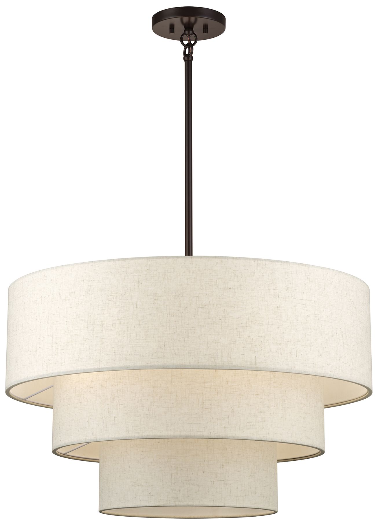 Image 4 Manorwood 5 Light English Bronze Medium Pendant Chandelier more views