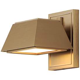 Image5 of Mansard-Outdoor Wall Mount - Antique Brass more views