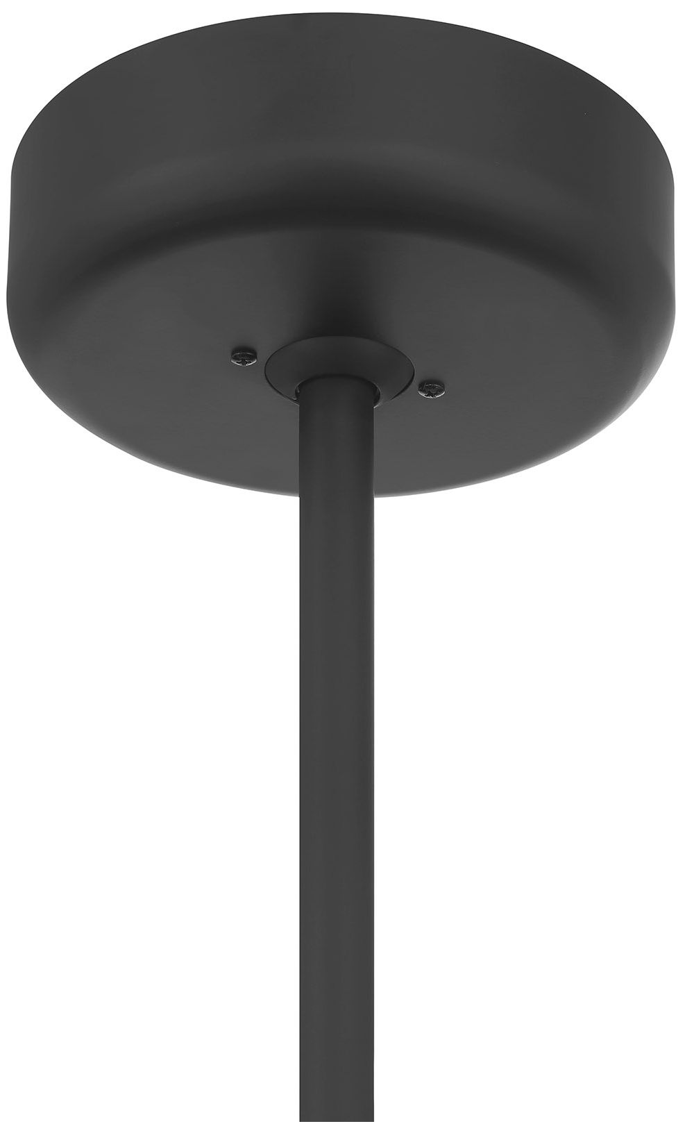 Mansell 4-Light Fan D'Lier in Matte Black (Fandelier)