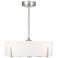 Mansell 4-Light Fan D'Lier in Satin Nickel