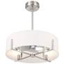 4_Mansell 4-Light Fan D'Lier in Satin Nickel more views