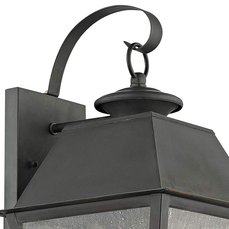 Image 3 Mansfield 16 1/2" High Black Outdoor Wall Light more views