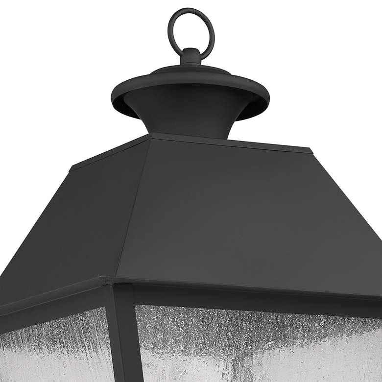 Image 2 Mansfield 20" High Black Outdoor Post Mount more views