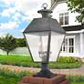 1_Mansfield 27 1/2" High Charcoal 4-Light Outdoor Post Light
