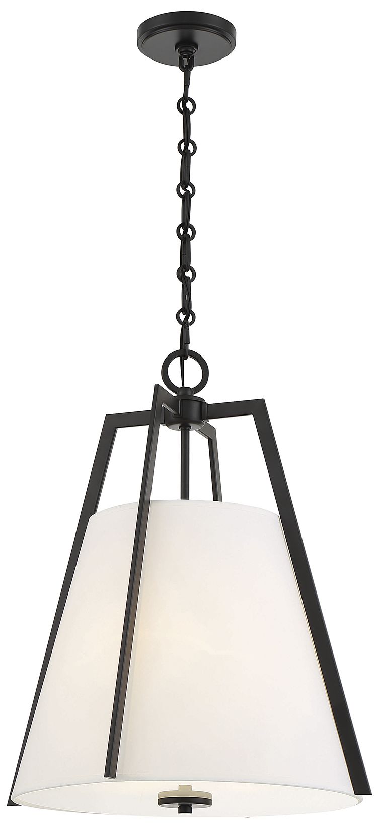 Image 3 Mansfield 3-Light Pendant in Matte Black more views