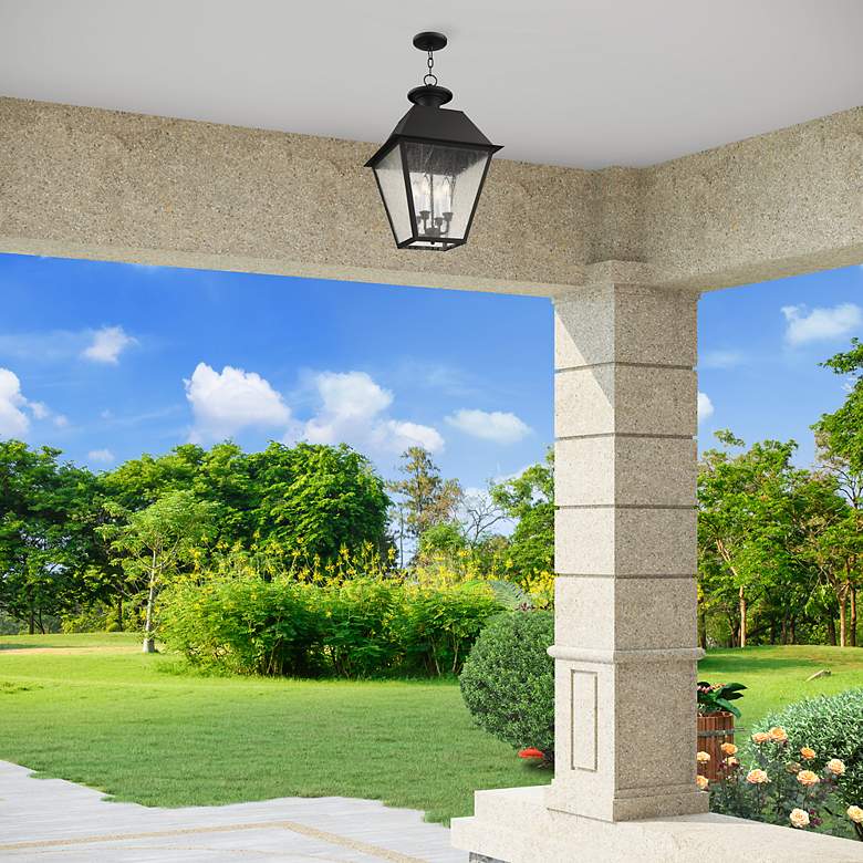 Image 3 Mansfield 4 Light Outdoor Pendant more views
