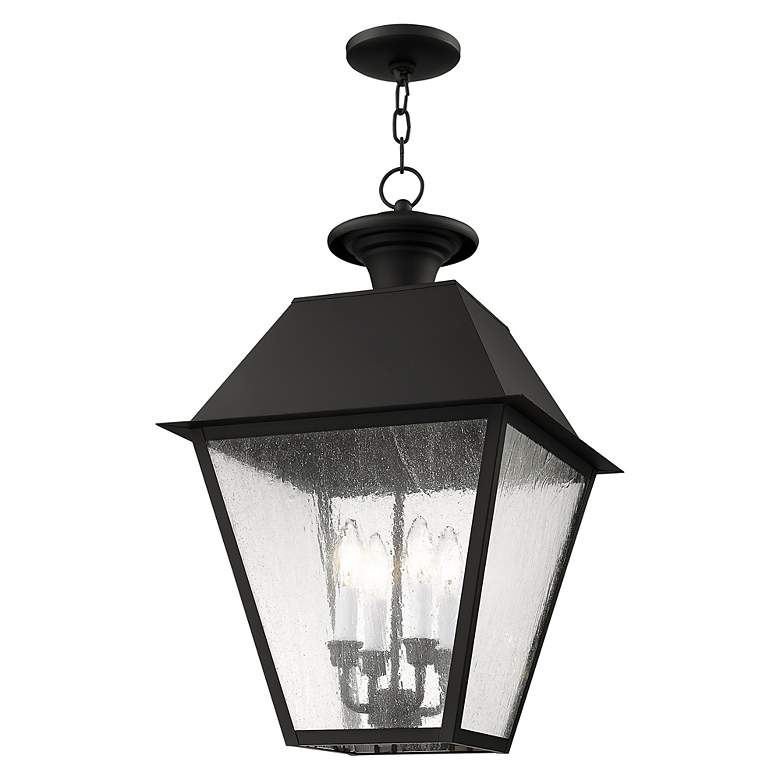 Image 4 Mansfield 4 Light Outdoor Pendant more views