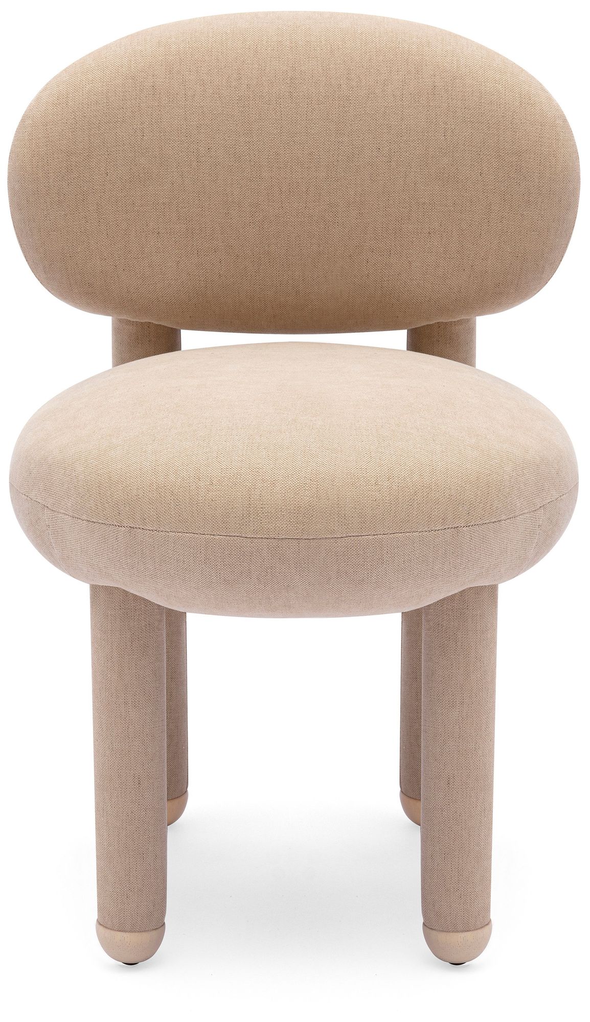 Image 2 Manu Tan Performance Chenille Dining Chair more views