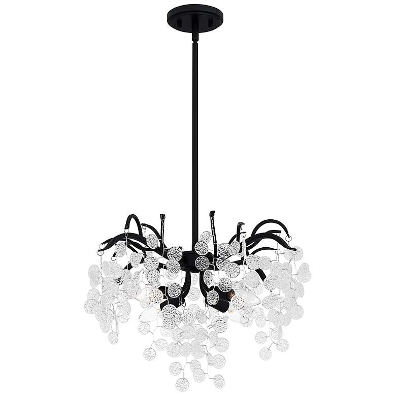 Image 2 Maple 4-Light Earth Black Pendant Light
