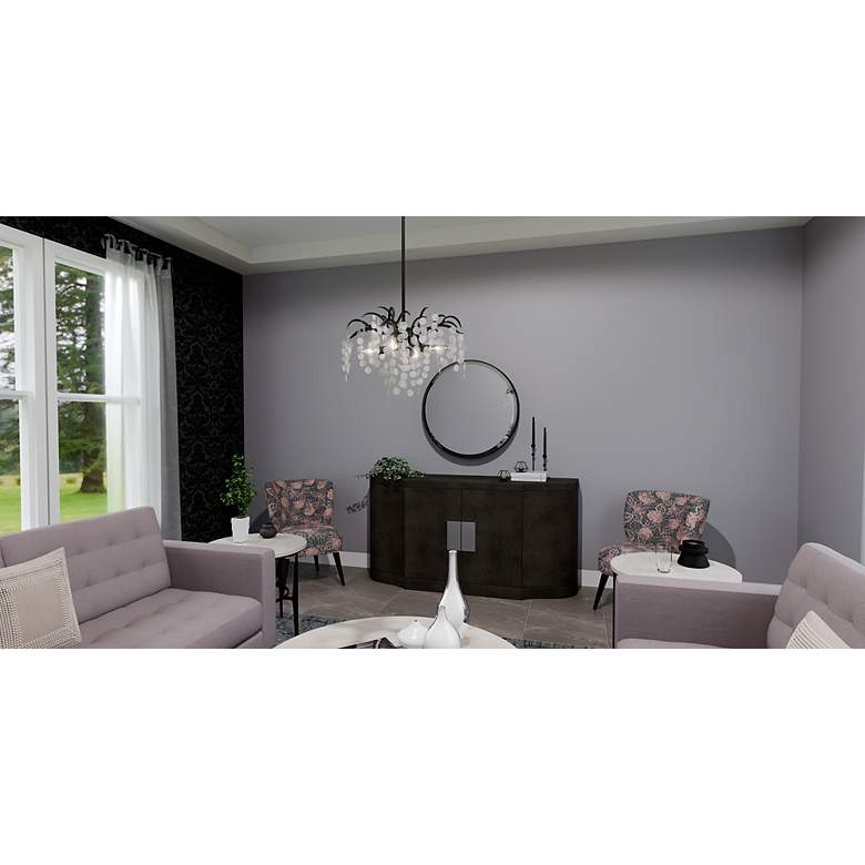Image 6 Maple 4-Light Earth Black Pendant Light more views