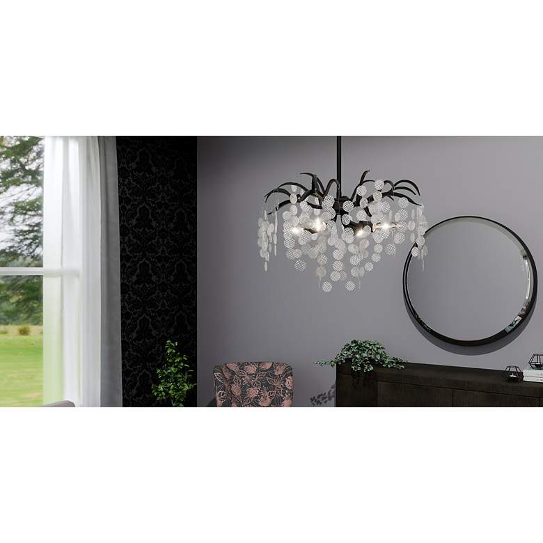 Image 7 Maple 4-Light Earth Black Pendant Light more views