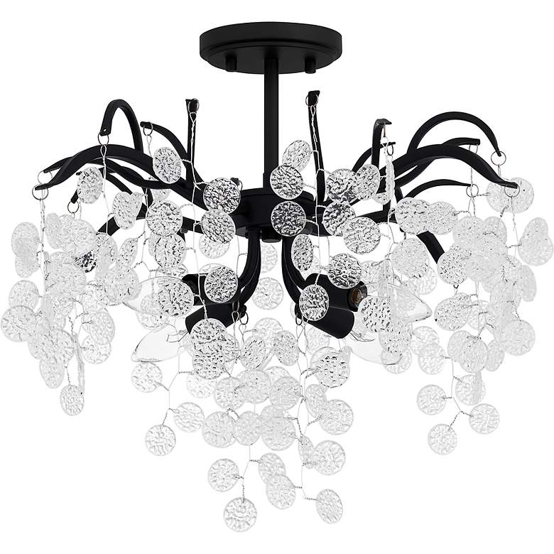 Image 3 Maple 4-Light Earth Black Semi-Flush Mount more views