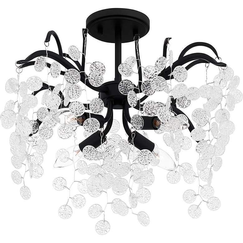 Image 5 Maple 4-Light Earth Black Semi-Flush Mount more views