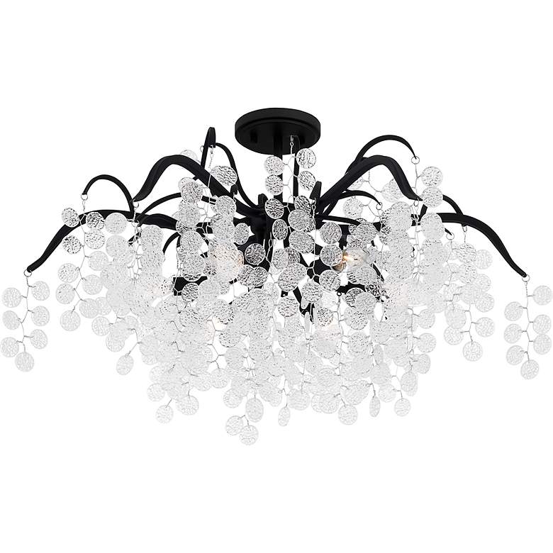 Image 5 Maple 6-Light Earth Black Semi-Flush Mount more views