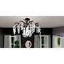 7_Maple 6-Light Earth Black Semi-Flush Mount more views