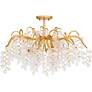 4_Maple 6-Light Gold Leaf Semi-Flush Mount more views