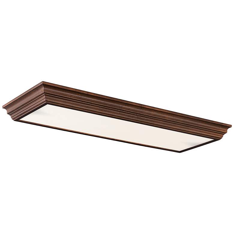 Image 1 Maple Crown 51 3/4 inch Wide Fluorescent Ceiling Light