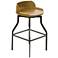 Marais Harvest Oak Wood Adjustable Swivel Bar Stool