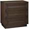 Marambe 32" Wide Distressed Cocoa 3-Drawer Accent Chest