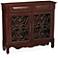 Maravilla 41" Wide Walnut Finish Console Cabinet