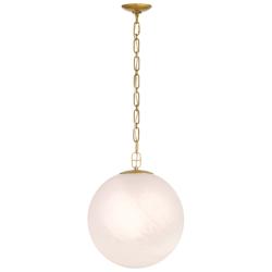 Marbelle 15 3/4" Wide Legacy Brass Globe Pendant Light