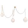 1_Marbelle 80 1/4" Wide Legacy Brass 3-Light Pendant
