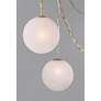 6_Marbelle 80 1/4" Wide Legacy Brass 3-Light Pendant more views