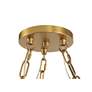 7_Marbelle 80 1/4" Wide Legacy Brass 3-Light Pendant more views
