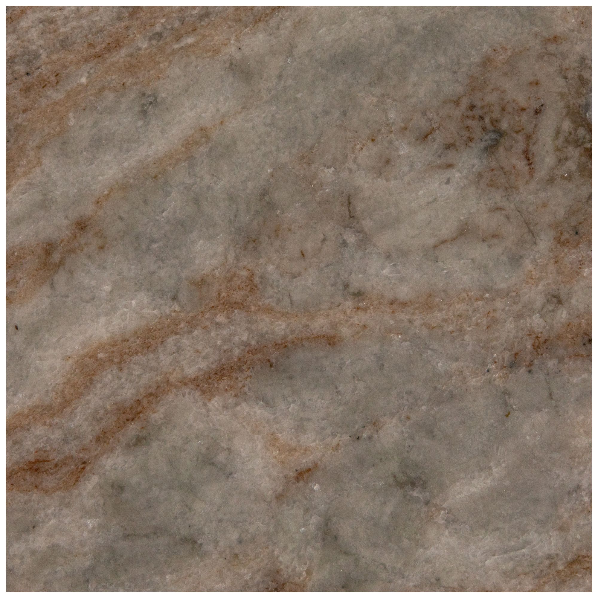 Marble and Mango Wood Organic Shaped Bar Height Table, Walnut Finish