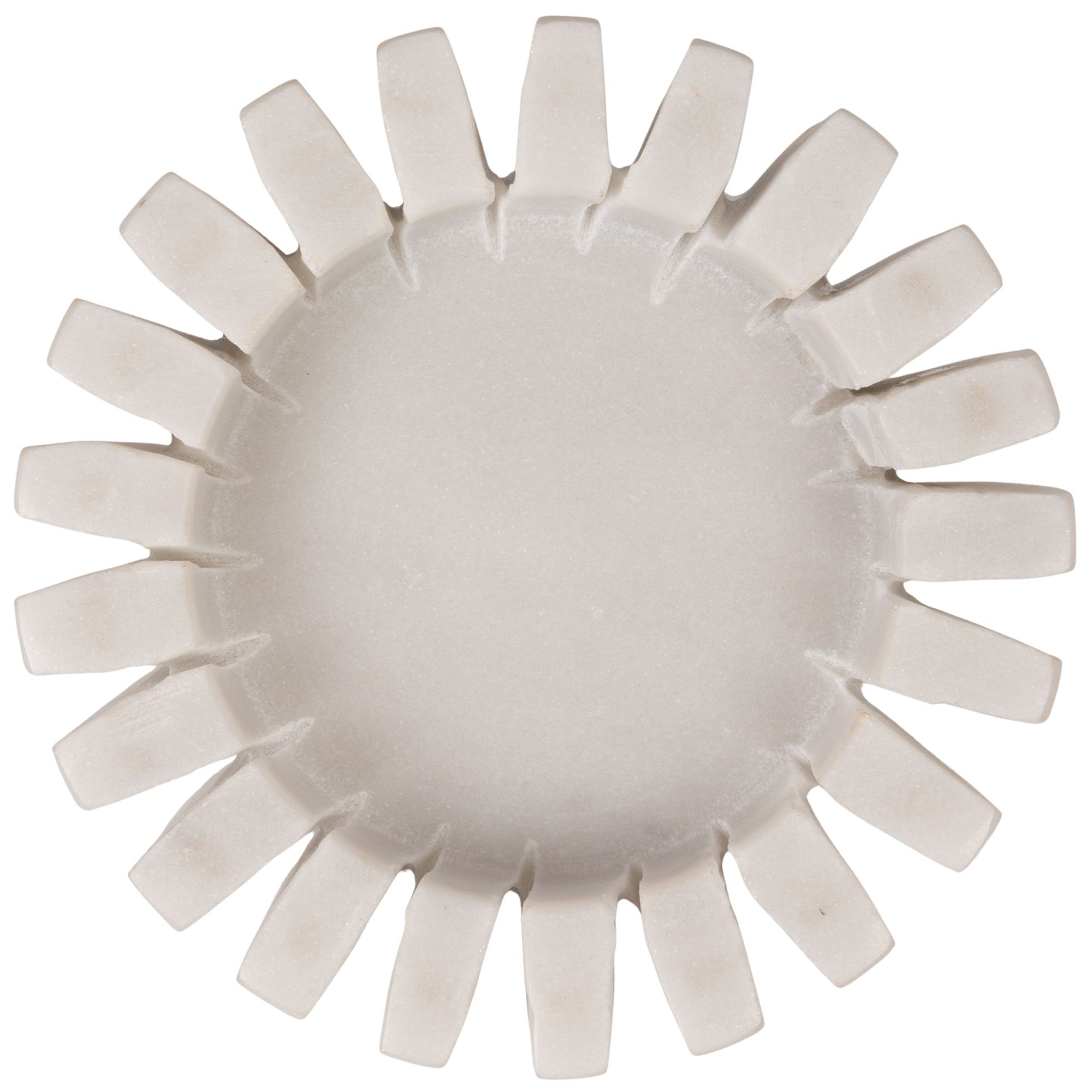 Image 6 Marble Candleholder, White more views