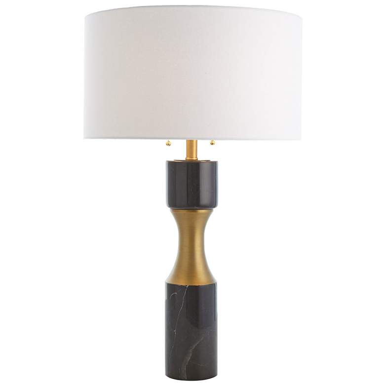 Image 1 Marble Cinch Lamp-Black