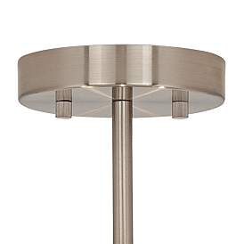 Image3 of Marble Glow Ava 5-Light Nickel Ceiling Light more views