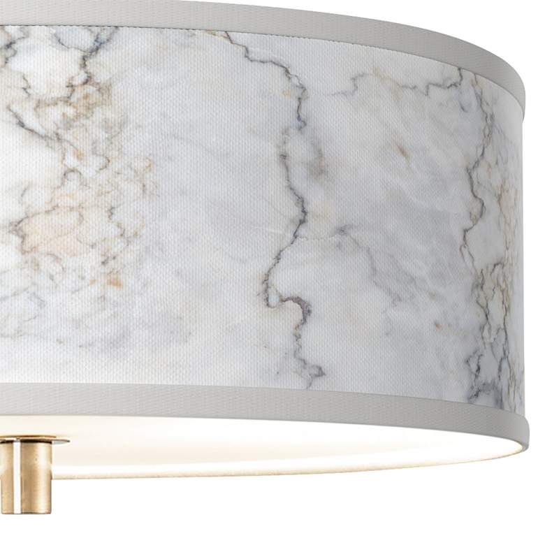 Image 2 Marble Glow Giclee 14" Wide Ceiling Light more views