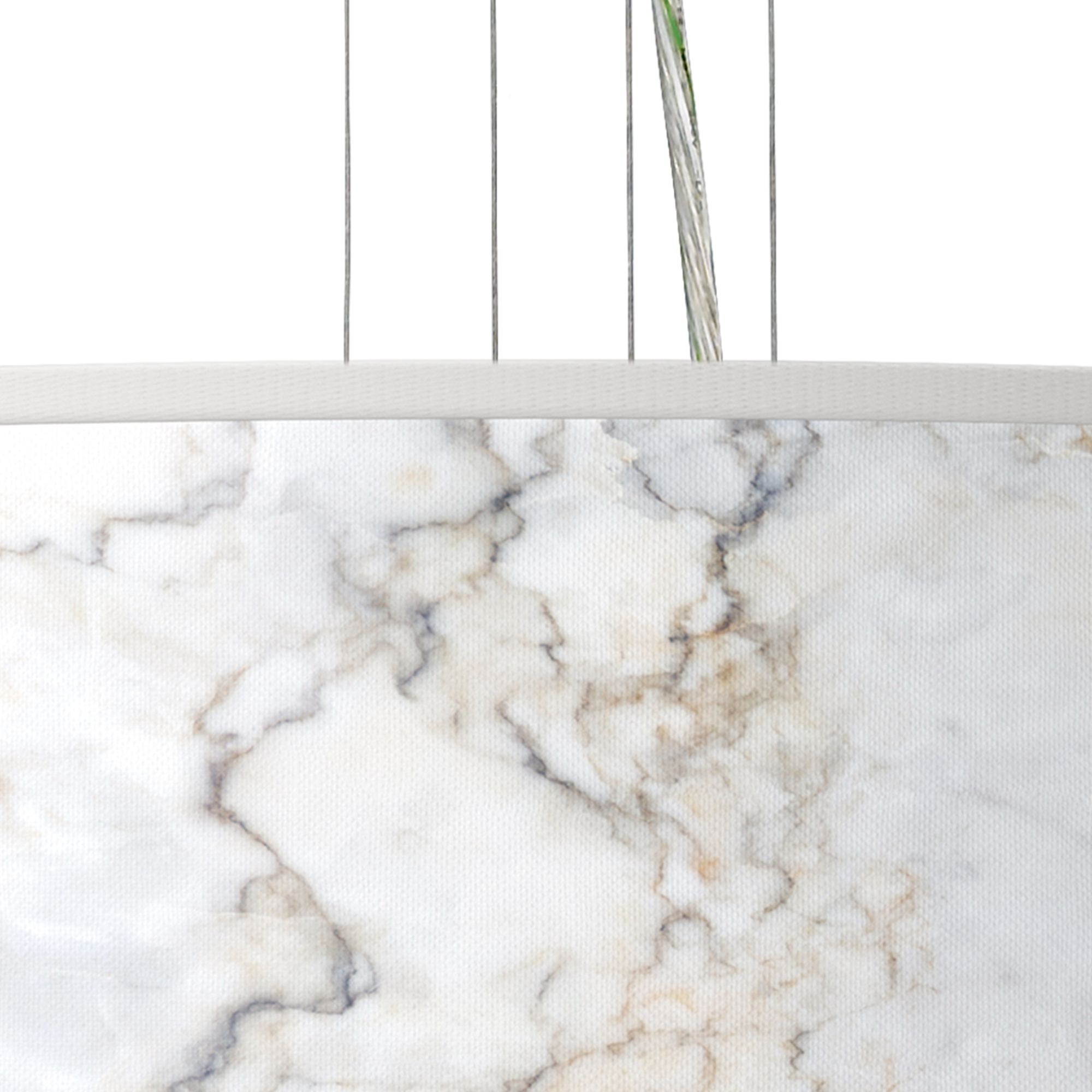 Image 2 Marble Glow Giclee 24" Wide 4-Light Pendant Chandelier more views