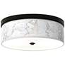 Marble Glow Giclee Energy Efficient Bronze Ceiling Light