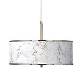 Image1 of Marble Glow Giclee Glow 16" Wide Pendant Light