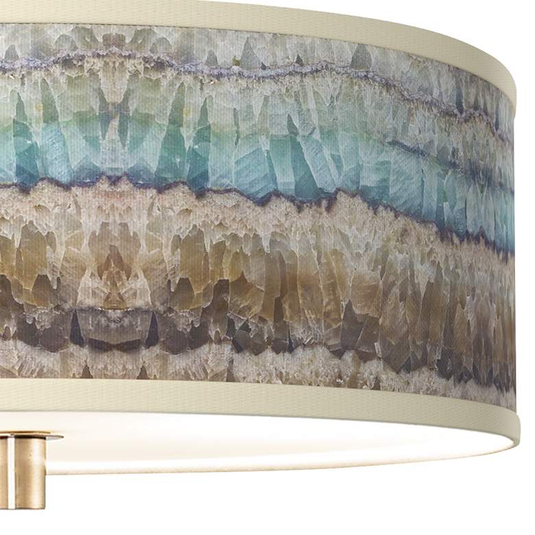 Image 2 Marble Jewel Giclee 14" Wide Ceiling Light more views