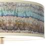 Marble Jewel Giclee 14" Wide Ceiling Light