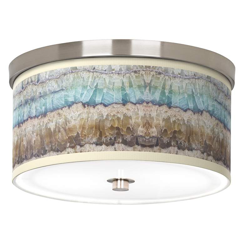Image 1 Marble Jewel Giclee Gallery 10 1/4" Wide Modern Ceiling Light
