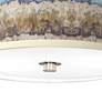 Marble Jewel Giclee Gallery 10 1/4" Wide Modern Ceiling Light