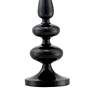 Marble Jewel Giclee Gallery Modern Black Finish Table Lamp