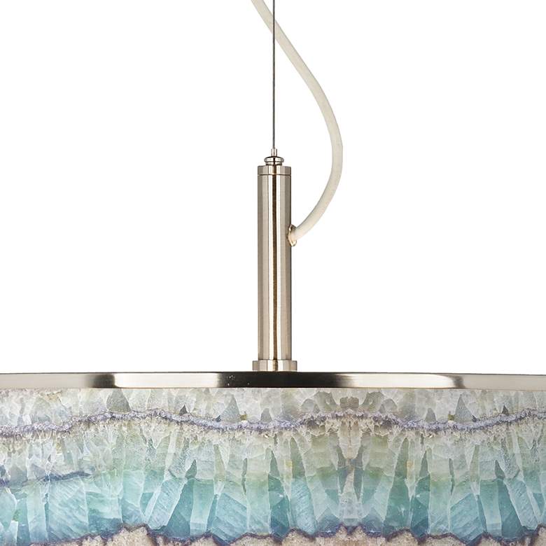 Image 2 Marble Jewel Giclee Glow 20 inch Wide Pendant Light more views