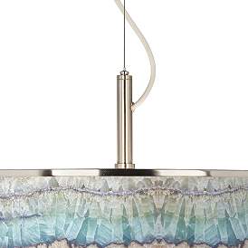 Image2 of Marble Jewel Giclee Glow 20" Wide Pendant Light more views