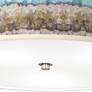 Marble Jewel Giclee Nickel 20 1/4" Wide Ceiling Light