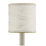 2_Marble Paper Drum Chandelier Shade - Cream/Gold more views