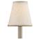 Marble Paper Tapered Chandelier Shade - Cream/Gold