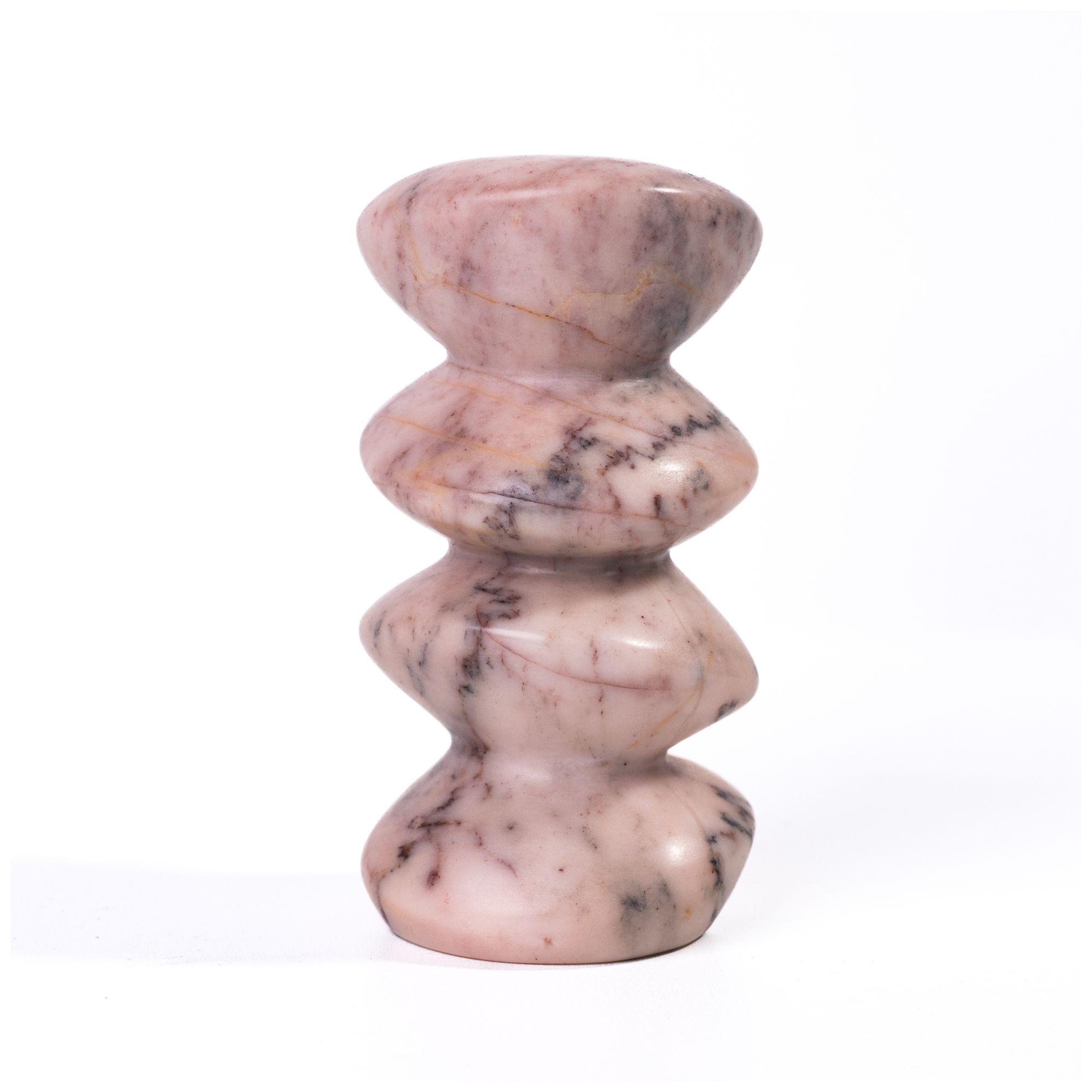 Image 2 Marble Pink Green Cairn Object more views