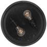 2_Marblehead 13"W Mystic Black 2-Light Outdoor Ceiling Light more views