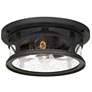 3_Marblehead 13"W Mystic Black 2-Light Outdoor Ceiling Light more views